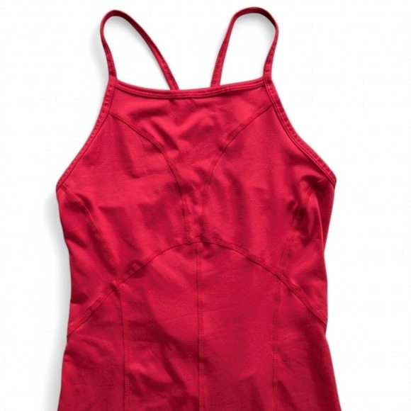 Free People Neon Coral Athleisure‎ Jumpsuit Size M - Picture 8 of 10